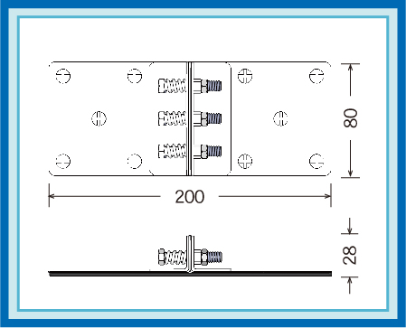 制震プレートSTV寸法