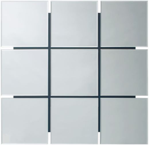 AM-801　￥145,000
900ｘ900　吊り仕様
クリアミラー　フレーム：MDF（ブラック）