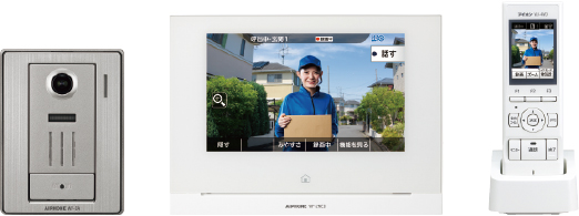 スマートフォン連動テレビドアホン｢WPシリーズ｣の詳細