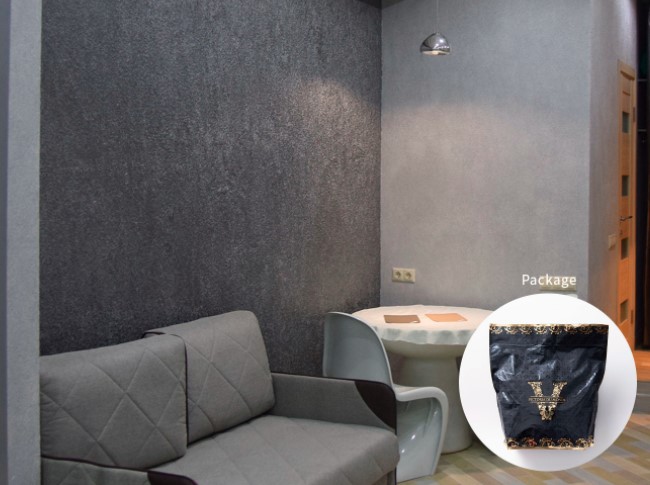 <ヴェルサイユ>照明が映えるラメ仕様。
塗り方や角度によって異なる表情で、デザイン性が広がる。