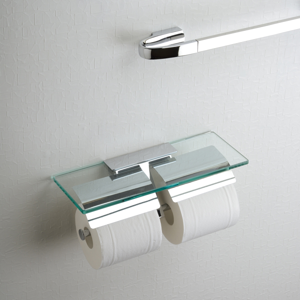 棚付2連ペーパーホルダー　R3265/R3265MB