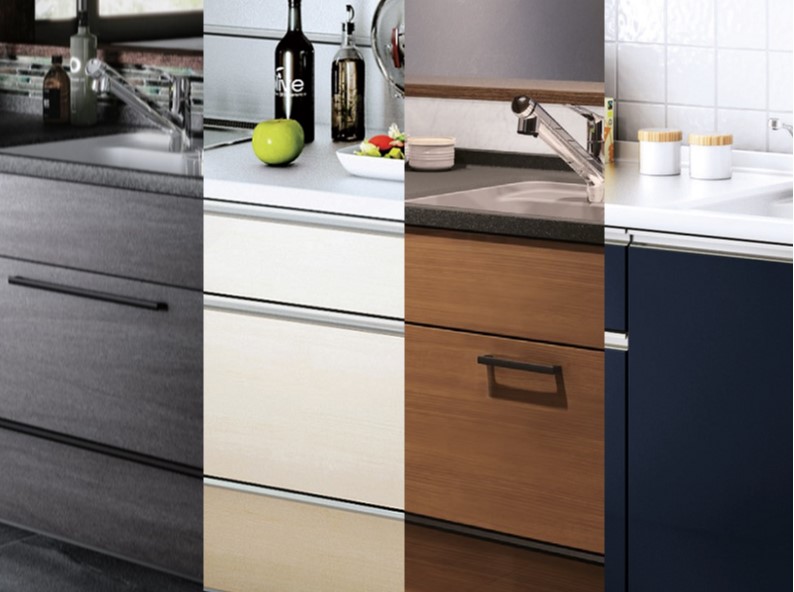 思い描く暮らしを実現するために、コーディネートしやすい単色系から落ち着いた木目など、表情豊かなカラー&マテリアルを用意。扉カラーは33色から選択でき、キッチンのみならず部屋全体の雰囲気を統一可能。