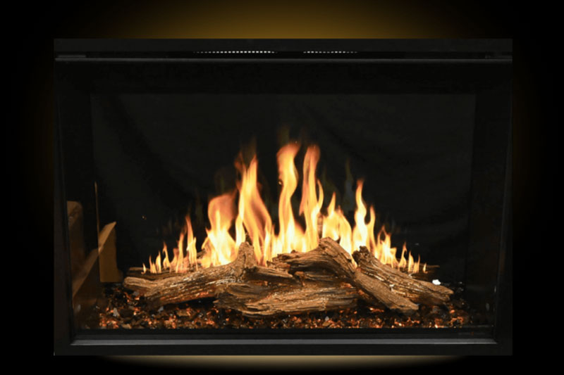 30インチビルトイン電気暖炉オリオントラディショナル